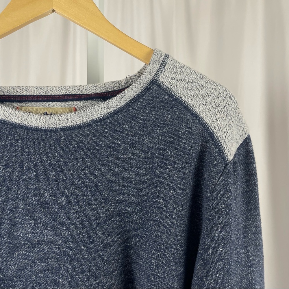 TOMMY BAHAMA XL Fleece Lined Crew Neck Lounge Sweatshirt Crewneck Preppy Casual - Picture 7 of 7